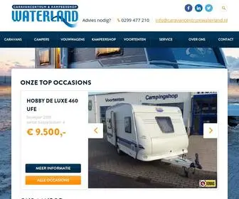 Caravancentrumwaterland.nl(Caravans & Campers) Screenshot