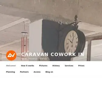 Caravancowork.in(In Aix en Provence) Screenshot