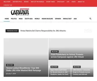 Caravandaily.com(News of Indian Muslims) Screenshot