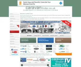 Caravanfinder.co.uk Screenshot