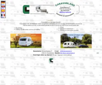 Caravanland.nl(Caravan) Screenshot