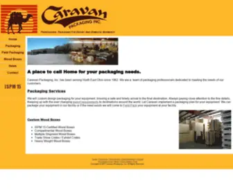 Caravanpackaging.com(Export Packaging and Wood Crates Cleveland Ohio) Screenshot