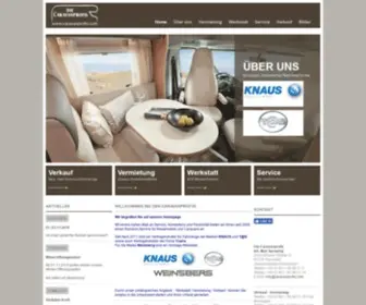 Caravanprofis.com(Das ist die offizielle Internet) Screenshot