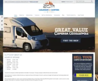 Caravansandcampersltd.co.uk(Caravans For Sale Shropshire Including Campers & Motorhomes) Screenshot