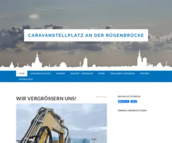 Caravanstellplatz-Stralsund.de(Caravanstellplatz) Screenshot