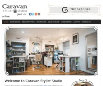 Caravanstyliststudio.com(Caravan Social Club) Screenshot