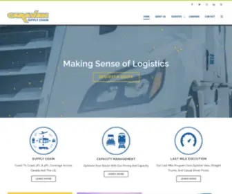 Caravansupplychain.com(Making Sense of Logistics) Screenshot