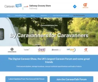 Caravantalk.co.uk(CaravanTalk Forum and Website) Screenshot