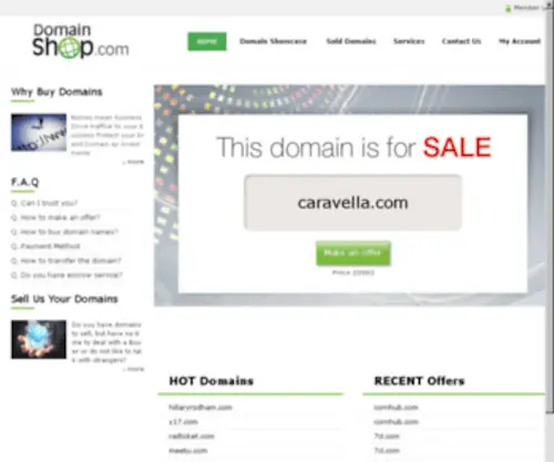 Caravella.com(caravella) Screenshot