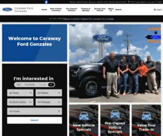 Carawayfm.com(Caraway Ford Gonzales) Screenshot