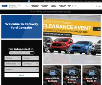 Carawayfordgonzales.com(Caraway Ford Gonzales) Screenshot