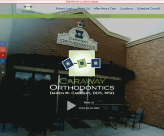 Carawayortho.com(Orthodontist Louisville CO) Screenshot