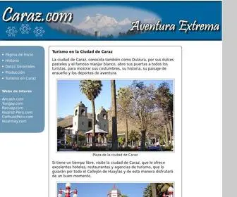 Caraz.com(Caraz Perú) Screenshot