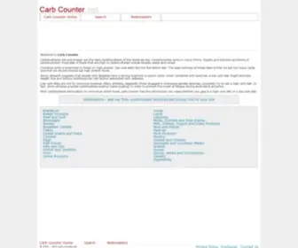 Carb-Counter.net(Carb Counter) Screenshot
