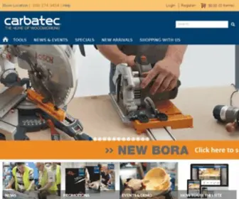 Carbatec.co.nz(Carbatec) Screenshot