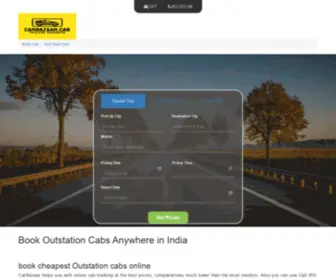 Carbazaar.cab(Online Cab Booking) Screenshot