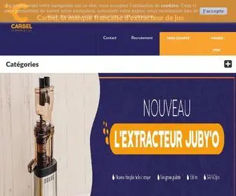 Carbelfrance.fr(Extracteurs de Jus) Screenshot