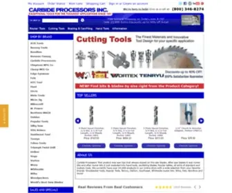 Carbideprocessors.com(Router Bits) Screenshot