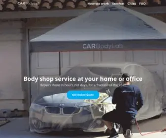 Carbodylab.com(Car Body Lab) Screenshot