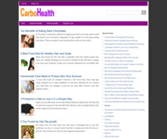 Carbohealth.com(Diet Tips) Screenshot