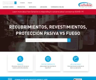 Carboline.com.mx(México) Screenshot