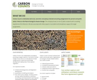 Carbon-Counts.com(Carbon Counts) Screenshot