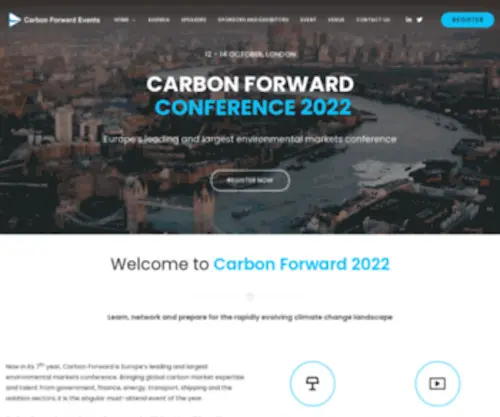 Carbon-Forward.com(Carbon Forward Events) Screenshot