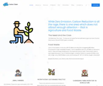Carbon-Token.io(The Carbon token Agtech Blockchain Solution) Screenshot