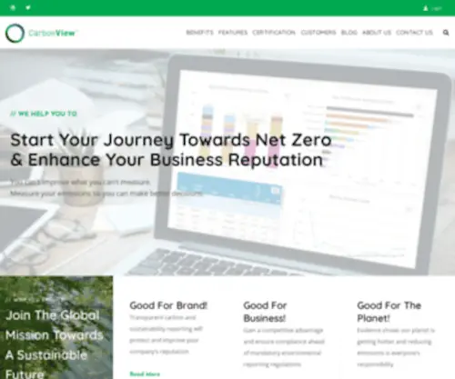 Carbon-View.com(Carbon reporting made easy) Screenshot