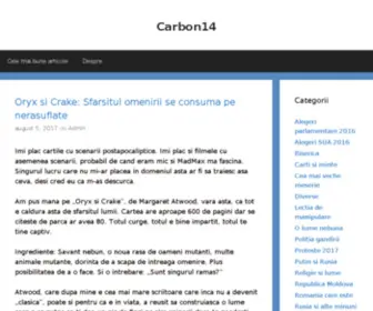Carbon14.ro(CARBON 14) Screenshot