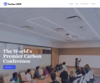 Carbon2019.org(Carbon 2019) Screenshot