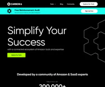 Carbon6.io(Ecommerce Tools & Software for Amazon FBA Sellers) Screenshot
