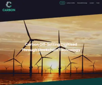 Carbonco.io(About us) Screenshot