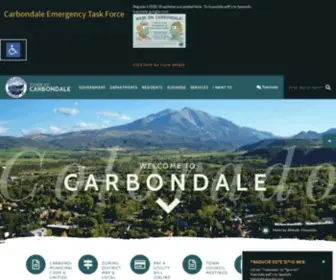 Carbondalegov.org(Town of Carbondale) Screenshot