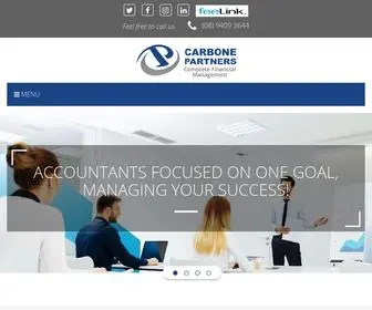 Carbonepartners.com.au(Complete Financial Management Solution Hub) Screenshot