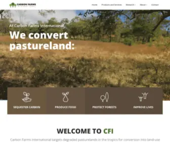 Carbonfarms.com(Carbon Farms International) Screenshot