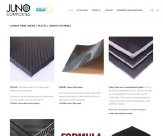 Carbonfibreshop.com(Juno Composites Ltd) Screenshot