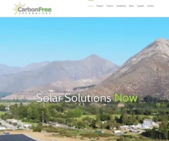 Carbonfree.com(Solar Solutions Now) Screenshot