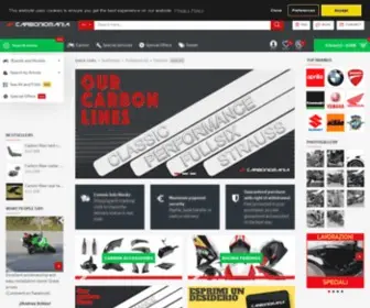 Carboniomania.com(Negozio e) Screenshot