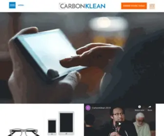 Carbonklean.com(CarbonKlean Eyeglass Cleaner) Screenshot