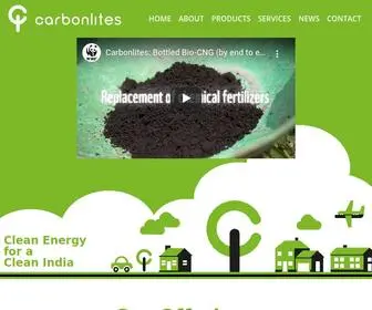 Carbonlites.com(Carbonlites cylinders) Screenshot