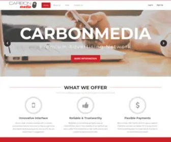 Carbonmedia.eu(Ad Network) Screenshot