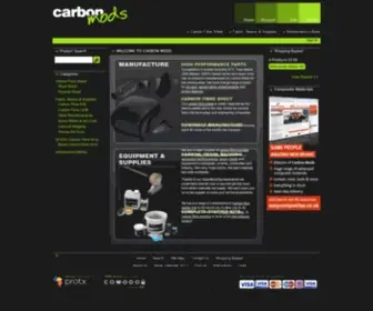 Carbonmods.co.uk(Carbon Fibre Supplies) Screenshot