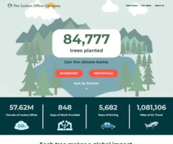 Carbonoffsetcompany.org(Just another WordPress site) Screenshot