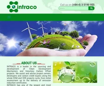 Carbonvietnam.com(INTRACO Carbon Consulting Ltd) Screenshot