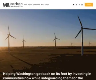 Carbonwa.org(Our mission) Screenshot