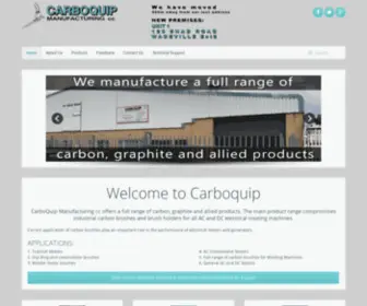 Carboquip.co.za(Carboquip Manufacturing) Screenshot