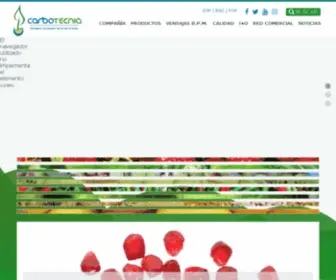 Carbotecnia.com(Fabricante distribuidor de abonos y fertilizantes) Screenshot