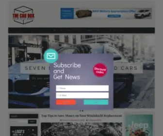 Carboxservices.com(The Car Box) Screenshot