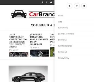 Carbrandhistory.com(Car Brand History) Screenshot